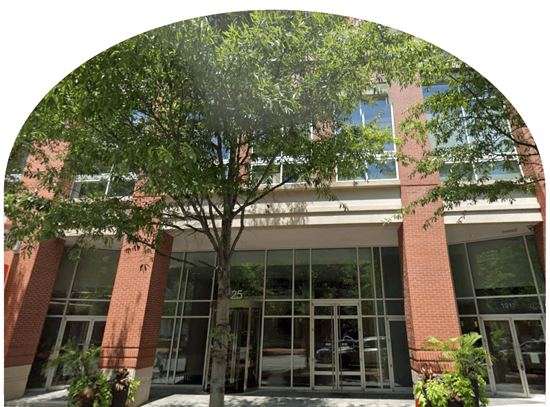 Exterior view of the CCSC Alexandria Location (Garage Entrance: 1925 Ballenger Avenue)